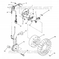 MAGNETO ASSEMBLY SPORT / 0930443 (4922942294032A)