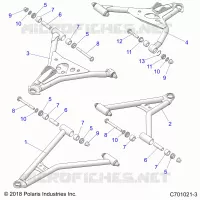 SUSPENSIÃ“N DELANTERA CONTROL ARMS
