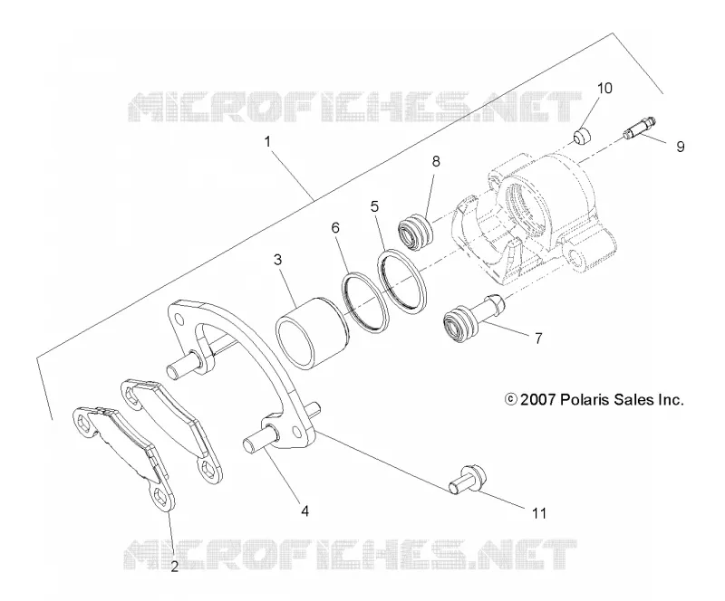 FRENO TRASERO CALIPER