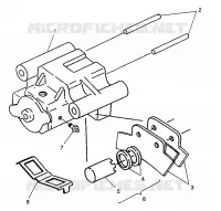 FRENO TRASERO 6X6 400L W968740 and 6X6 400L Norwegian N968740 (4935963596C012)