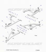 SUSPENSIÃ“N DELANTERA CONTROL ARMS
