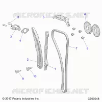 LA CADENA DE LEVAS AND TENSIONER