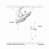 ELECTRICA, HEADLIGHT AND TAILLIGHT