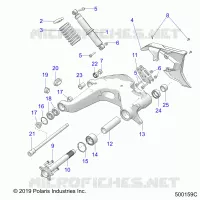 SUSPENSION TRASERA ASM.
