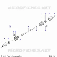 DRIVE TRAIN, TREN DELANTERO