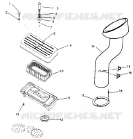 SALIDA DE AIRE SL 700 B964066 and  Intl. SL 700 I964066 (4935633563B007)