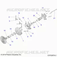 TREN, PRIMARY CLUTCH