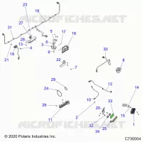 ELECTRICA,  WIRE HARNESS COMPONANTS
