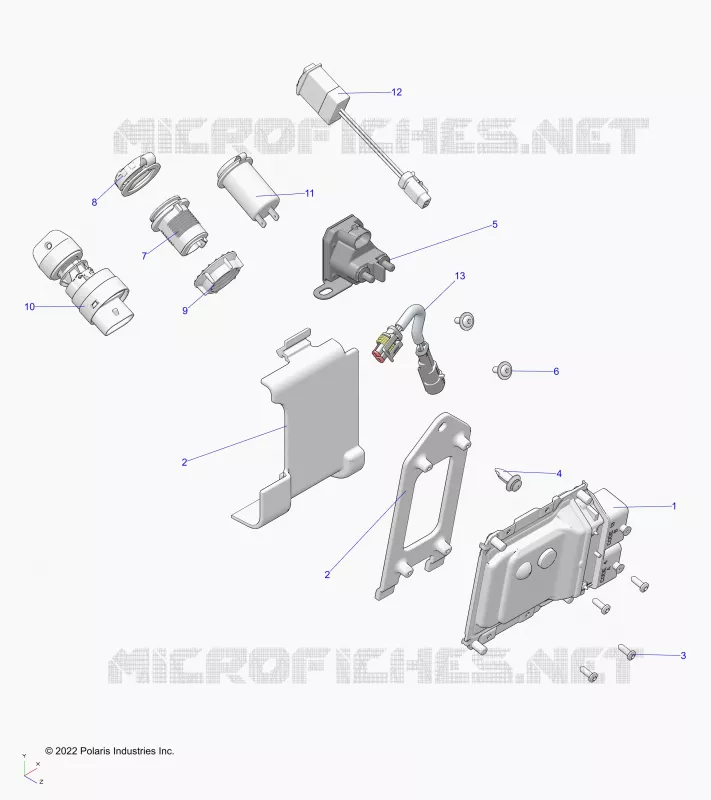 ELECTRICA, SWITCHES, SENSORS AND ECM