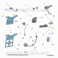 ELECTRICA COMPONENTS, AND LICENSE PLATE