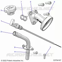 ENGINE, VARILLA DE ACEITE