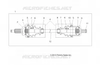 TREN, FRONT HALF SHAFT