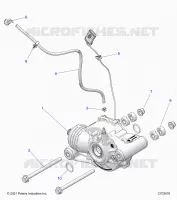 TREN, FRONT GEARCASE MOUNTING