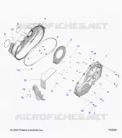 TREN, CLUTCH COVER, INNER/OUTER