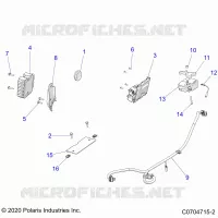 ELECTRICA, HARNESS COMPONENTS AND RELATED- Z23ASA87A2(C704715-2)