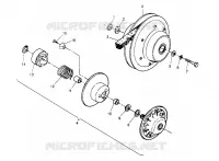 accionado de embrague ASSEMBLY  4X4 400L W948140 (4926772677C002)