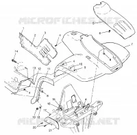 CABINA  SPORTSMAN 500 W97CH50A (4939993999A007)