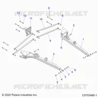 SUSPENSION TRASERA CONTROL ARMS