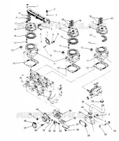 CILINDRO Y COLECTOR ASSEMBLY Storm 0950782, Storm SKS 0950582,  Euro Stor (4929012901C009)