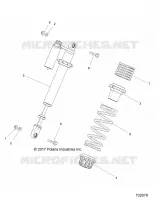 SUSPENSION, CHOQUE FRONTAL MOUNTING