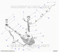 SISTEMA DE COMBUSTIBLE, FUEL TANK ASM.