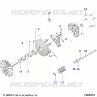 TREN, PRIMARY CLUTCH