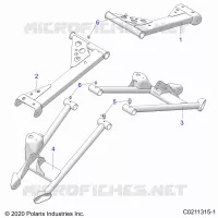 SUSPENSION TRASERA CONTROL ARMS