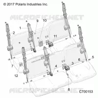 ASIENTO BELT MOUNTING