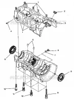 CAJA DEL CIGÜEÑAL ASSEMBLY 440 XCR SP 0941660 (4927082708033A)
