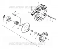accionado de embrague ASSEMBLY  Trail Boss W958527 (4930323032B011)