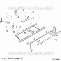 CHASSIS, MAIN BASTIDOR MOUNTS