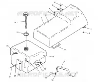 ASIENTO Y tanque de gas ASAMBLEA WIDETRAK LX 0952064 and  EUROPEAN WIDETRAK LX E9 (4928942894A007)