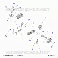 ELECTRICA, WIRE HARNESS, COMPONENTS