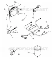 RECAMBIOS EFI 500 EFI / 0930674 AND  500 EFI SKS / 0930574 (4922962296038A)