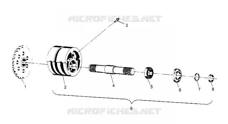 CONJUNTO DE TENSION DELANTERA  XPLORER 4X4 W959140 (4930223022B004)