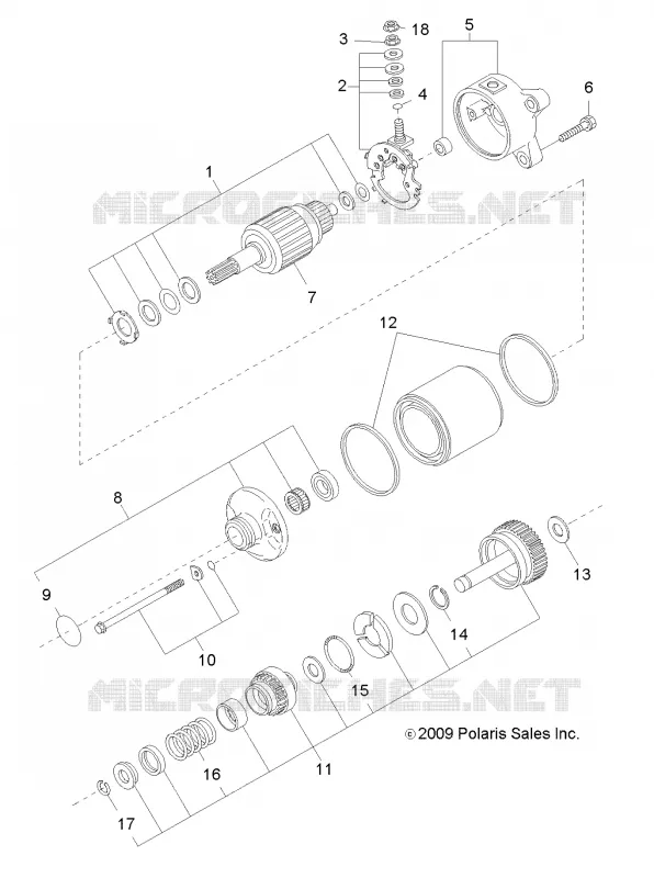 MOTOR, MOTOR DE ARRANQUE