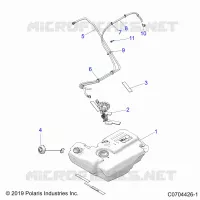 SISTEMA DE COMBUSTIBLE, FUEL TANK