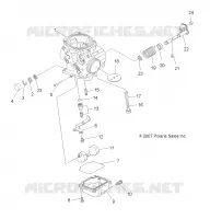 MOTOR, CARBURADOR, LOWER