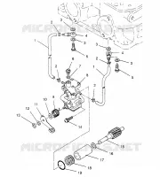 Bomba de aceite 440 XCR 0951660 (4929112911D001)