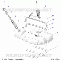 SISTEMA DE COMBUSTIBLE, FUEL TANK