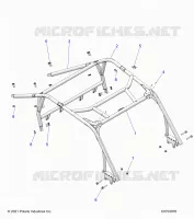 CHASSIS, CAB BASTIDOR