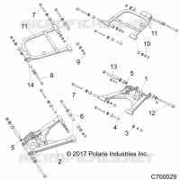 SUSPENSION TRASERA CONTROL ARMS