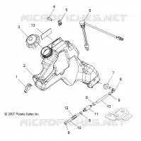 MOTOR, TANQUE DE ACEITE