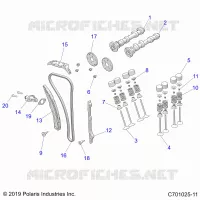 VÃLVULAS AND CAMSHAFTS