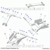 SUSPENSION TRASERA CONTROL ARMS