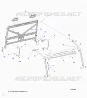 CHASSIS, CAB BASTIDOR