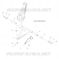 SUSPENSION, A-ARM and PUNTAL MOUNTING