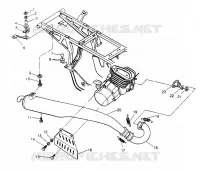 ESCAPE ASSEMBLY TRAIL BLAZER W957221 (4930363036A010)