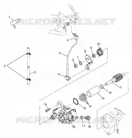 BOMBA DE ACEITE SL 780 B974088 and Intl. SL 780 I974088 (4940924092C005)