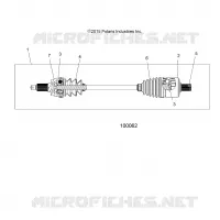 TREN, DRIVE SHAFT, FRONT